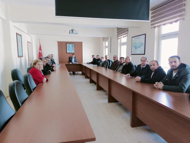 Değerlendirme ve Koordinasyon toplantısı gerçekleştirildi
