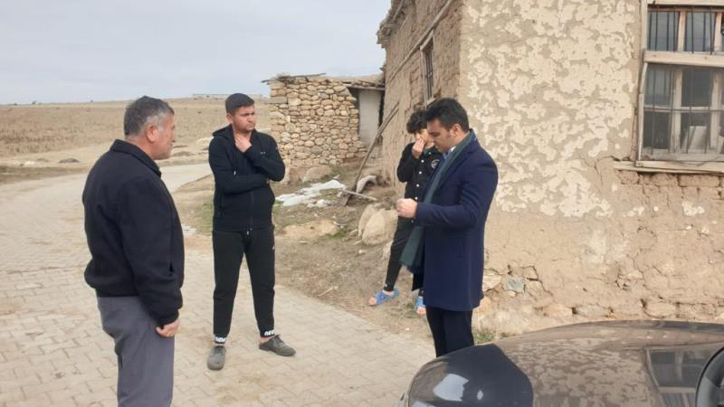 Kaymakamımız Sn. Selçuk hane ziyaretleri yaptı