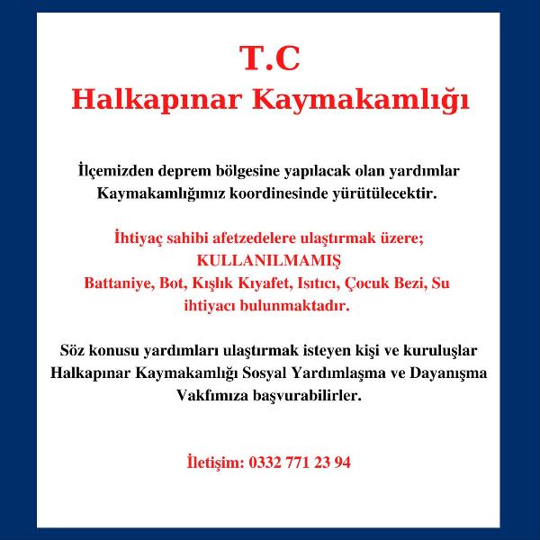 ÖNEMLİ DUYURU!